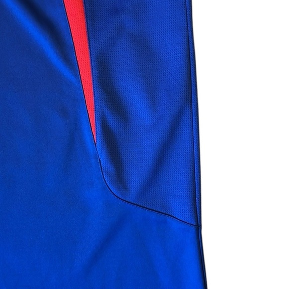 New York Giants Embroidered Short Sleeve Polo Royal Blue & Red NFL Football XL - Picture 6 of 14